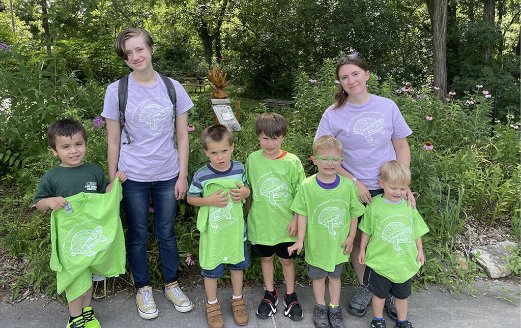Egads campers with shirts