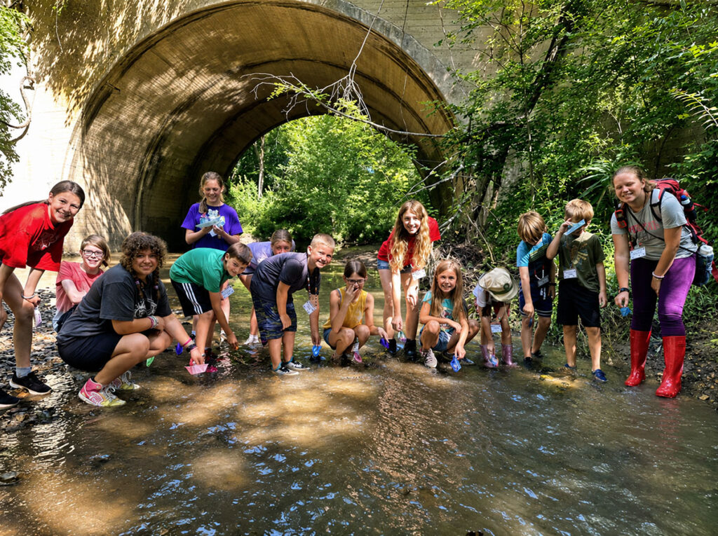 EGADS photo at creek